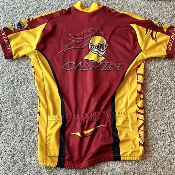 Men's Cycling Shirt | Cycling | Cyclist Shirt | Calvin College | Cycling | Bike - Picture 4 of 13